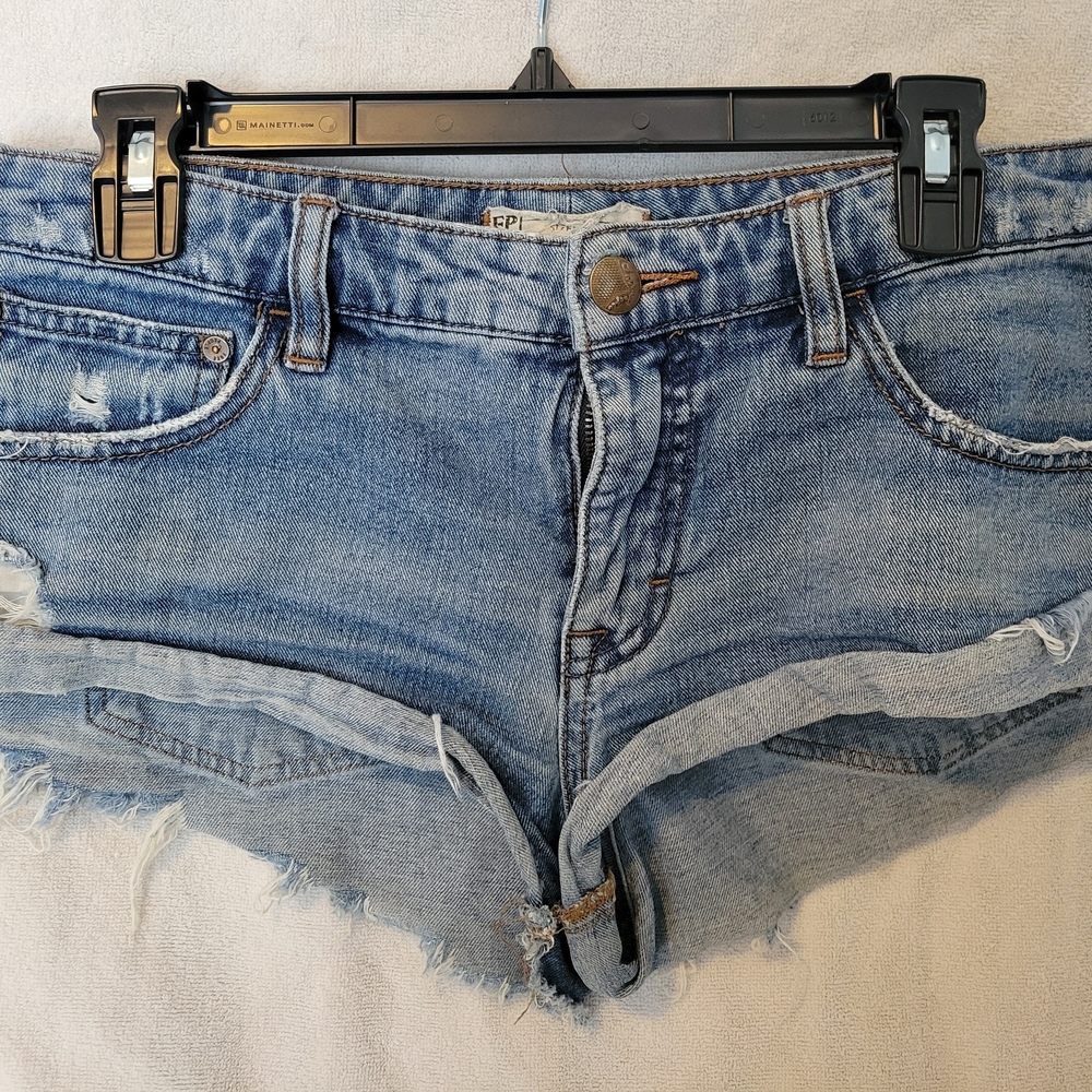 Free People Denim Cutoff Shorts